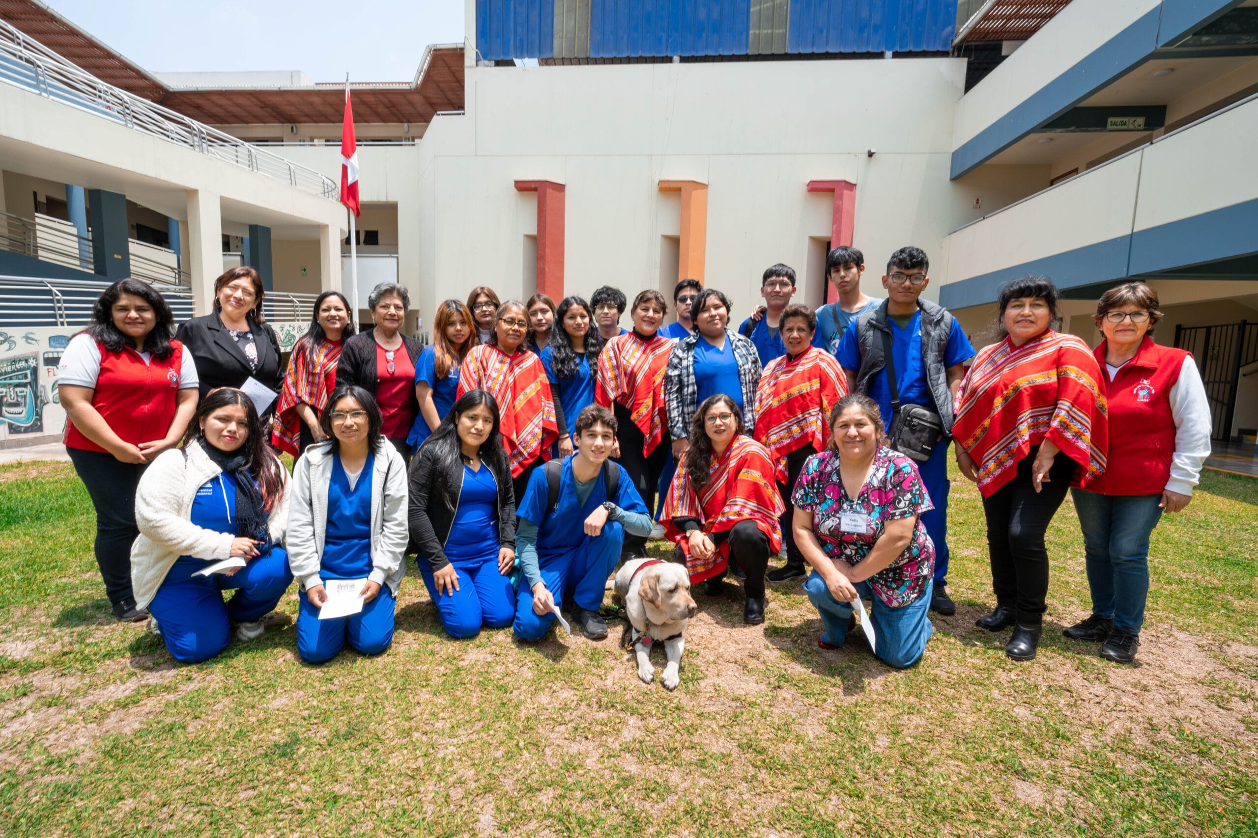 Los estudiantes de la carrera de psicología realizaron la visita guiada al “Centro Ann Sullivan del Perú”